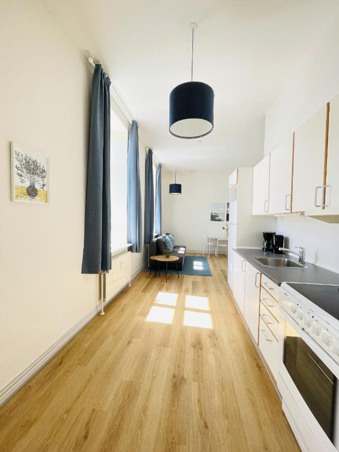 Aday - Blue Light Suite Apartment In The Center Of Hjørring Exteriér fotografie