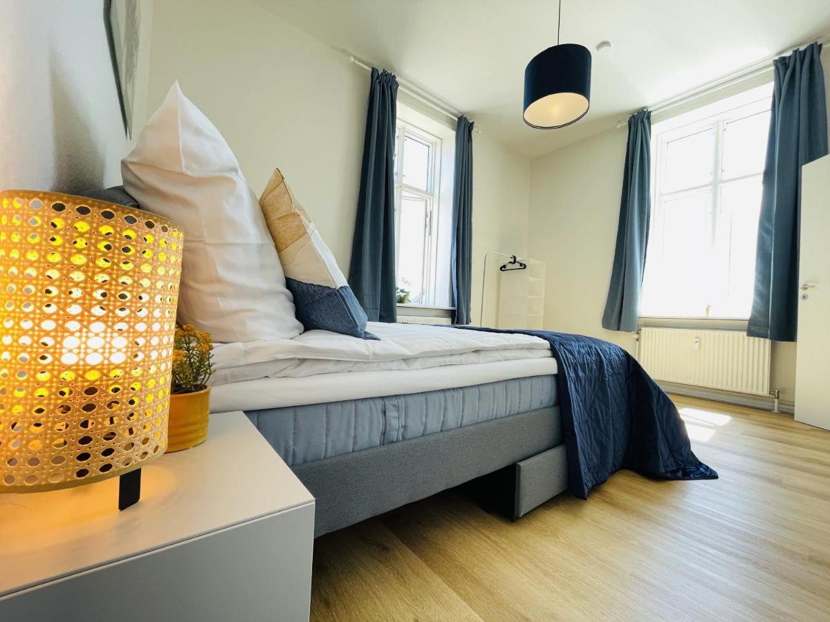 Aday - Blue Light Suite Apartment In The Center Of Hjørring Exteriér fotografie